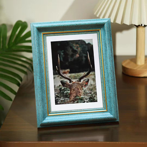 Marco de Fotos Negro Estilo Europeo Vintage al por Mayor, Marco Creativo <span class=keywords><strong>para</strong></span> Montar en la Pared o de Sobremesa, Decoración del Hogar - Product Image 2