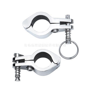 Colliers de serrage pour tuyaux en acier inoxydable 316, goupilles de verrouillage, connecteurs de tuyaux pour auvent de yacht, accessoires de quincaillerie marine - Product Image 2