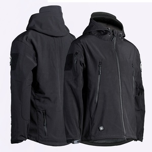 High Quality Custom Stand Collar Zip Black Waterproof Winter <b>Track</b> <b>Jacket</b> Adjustable Reflective Lightweight Men's Windbreaker - Product Image 1
