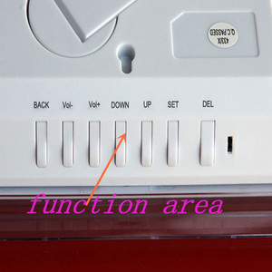 ระบบเพจเจอร์ไร้สายดิจิตอล ZJ46ซิลเวอร์ - Product Image 4