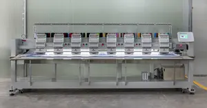 2022 son endüstriyel dijital giysi nakış makinesi bilgisayarlı 9 12 15 iğne 8 kafaları tshirt nakış makinesi