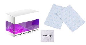 Vegan Prothese Reinigen Tabletten Verwijdert Geur & Plaque Retainer - Product Image 3