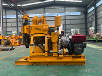 Offre Spéciale – Foreuse de carottage de puits d'eau XY200 à moteur diesel, profondeur 200 m, avec pompe à boue, moteur et engrenages