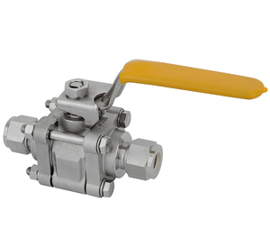 3 pieces high pressure stainless steel 316 Instrument Ball Valve