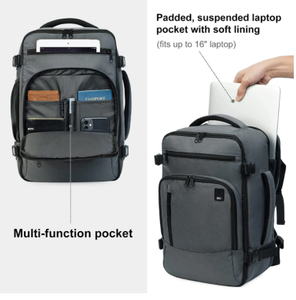 <span class=keywords><strong>Bolsa</strong></span> <span class=keywords><strong>de</strong></span> equipaje <span class=keywords><strong>de</strong></span> mano para viaje, mochila <span class=keywords><strong>de</strong></span> equipaje <span class=keywords><strong>de</strong></span> mano reciclada para mascotas, ecológica, para llevar debajo del asiento, 20L, impermeable, para <span class=keywords><strong>deporte</strong></span> al aire libre, <span class=keywords><strong>40x20x25</strong></span> - Product Image 5