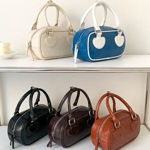 Bolso de Mano de Alta Gama para Mujer, Moderno, para Todas las Temporadas, de Cuero PU, con Cierre de Cremallera, Forro de Poliéster, Estilo Simple y a la Moda - Product Image 5