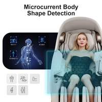 Chaise de massage intelligente 5D à commande vocale par IA, détente des jambes et des hanches, Moon Walker