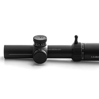 Usine directe Bravo 1.2-6X24E optique télescopique tactique extérieure portée de vue LPVO chasse spotting avec éclairage de Tube de 30mm