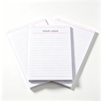 Blocs-notes de planification hebdomadaire avec liste de tâches à faire, mémos à cocher, objectifs quotidiens personnalisés avec logo, format A5