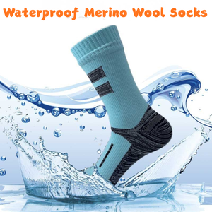 Calcetines de Lana <span class=keywords><strong>Merino</strong></span> Impermeables al por Mayor, Forro de Lana, Cálidos, Transpirables, para Esquí, Senderismo, Deportes de Montaña - Product Image 1
