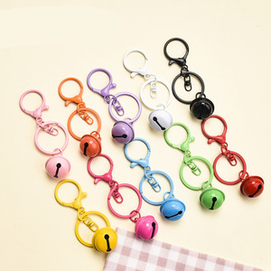 อุปกรณ์ทำเครื่องประดับคุณภาพสูง พวงกุญแจโลหะเคลือบสีสันสดใส รูปทรงกลม พร้อมตัวล็อคแบบก้ามปู - Product Image 1