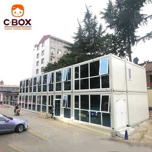 Cbox, hôpital temporaire modulaire à 3 étages, bloc d'isolement mobile, clinique préfabriquée, maison conteneur en kit, assemblage facile - Product Image 1