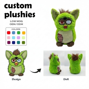 Peluches personnalisées avec logo, fabricant de jouets en peluche, peluche fantôme blanc personnalisée, emblème étoile, animal en peluche, poupée en peluche - Product Image 5