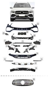 ชุดแต่งรอบคันสำหรับรถยนต์เมอร์เซเดส-เบนซ์ X253 OEM 2538856204 กันชนหน้าพร้อมกระจังหน้า สำหรับ GLC X253 ขายตรงจากโรงงาน - Product Image 2