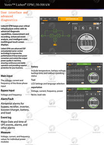 버티브 리버트 EPM 모듈형 UPS 200KVA UPS 300KVA 400KVA 500KVA 데이터 센터 장비용 UPS - Product Image 5