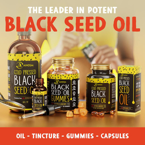 น้ำมันเมล็ดสีดำอเนกประสงค์สำหรับการเจริญเติบโตของเส้นผมน้ำมันเมล็ดดำช่วยให้ผิวกระจ่างใส - Product Image 4