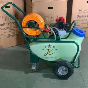 Taizhou JC venta directa de fábrica alta calidad desinfección rueda carretilla 50L rociador carro rociador jardín rociador - Product Image 2