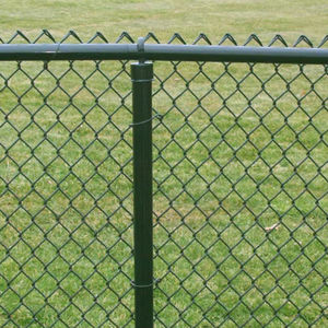 Clôture galvanisée de maillon de chaîne de <span class=keywords><strong>2m</strong></span> de <span class=keywords><strong>hauteur</strong></span> en forme de diamant enduit de PVC - Product Image 3