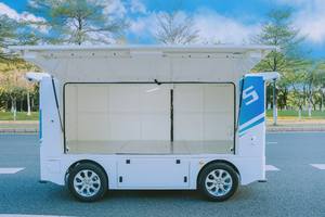 AOMAN Nouvelle Énergie Véhicule de Transport de Marchandises Électrique à Conduite Autonome L4 avec Batterie au Lithium Fer Phosphate et Autonomie de Jusqu'à 300 km - Product Image 4