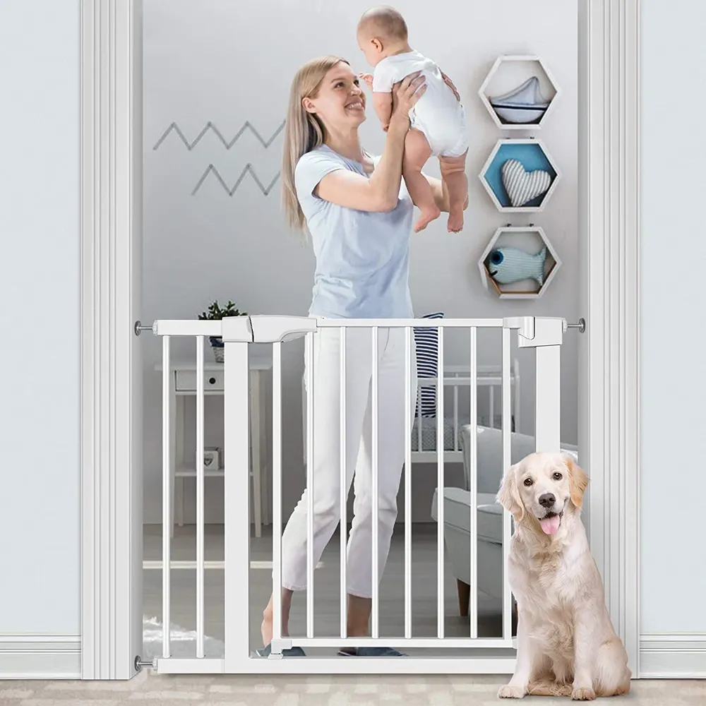 Cancello di sicurezza per bambini di alta qualità per scale di sicurezza per porte barriera regolabile Dog Infant Walk Pet Child Gate