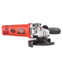Meuleuse d'angle professionnelle 125 mm/5 pouces 220/110 V avec interrupteur coulissant, disque de meulage, usage industriel, certifiée CE, garantie 1 an