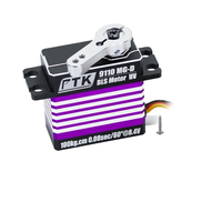 Servo numérique étanche sans balais PTK 100 kg 9110 MG-D 180 270 Programmable 1/5 1/8 1/10 Voiture RC à couple élevé en métal