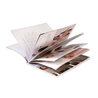Catalogue d'impression personnalisé exquis Brochure commerciale Brochures Trois dépliants pliés Impression de dépliants