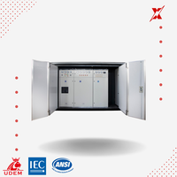 Unité de transformateur de sous-station compacte modulaire extérieure avec appareillage de commutation