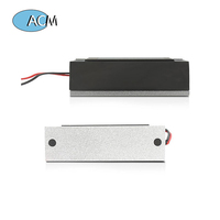 Serrure Électromagnétique Miniature 12V pour Armoire, 120 LBS (60 KG), Échouement en Sécurité (NC), Quincaillerie de Verrouillage Magnétique pour Porte