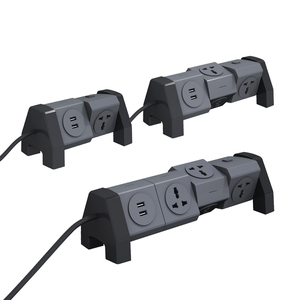 180 Вращающийся удлинитель универсальный стандарт 3 5 7 Way Электрический штекер 2 USB-порта удлинитель с индивидуальным переключателем - Product Image 3