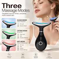 Masseur facial sans fil télécommandé pour le cou et les épaules pour les soins de la peau à domicile Outils de levage du visage et du cou