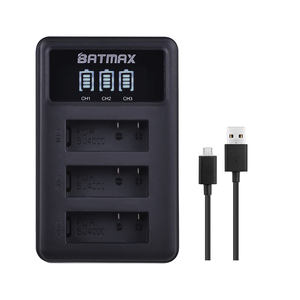 PG1050 LED USB Charger Cho Thể Thao Hành Động Máy Ảnh SJCAM SJ4000, EKEN H9 H9R H3 H3R H8PRO H8R H8 M10 4K GIT-LB101 GIT PG900 - Product Image 1