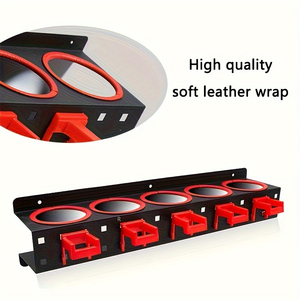 Houder voor autogereedschap, slijpmiddel, spuitfles, opbergrek, detailhandel voor auto's, gereedschapsrek, plastic organizer, houder - Product Image 5
