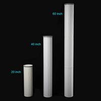 Kartrid Filter Air SoluGET HFC Seri 60" 0.45 Mikron High Flow 5 GPM Elemen Lipat Kondisi Baru untuk Filter yang Kompatibel
