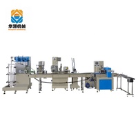 HUAYUAN 60-180 sac/min automatique jetable en plastique vaisselle serviette cuillère couteau fourchette couverts ensemble Machine à emballer