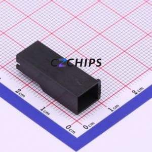 4-154719-0 Housing (Wire-to-<b>Board</b> / Wire-to-Wire) Connector 1x1P 1 1 Without <b>Latch</b> - Product Image 2