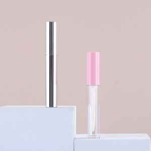 CY018 사용자 정의 로고 12ml 럭셔리 실버 아이라이너 튜브 빈 핑크 립글로스 튜브 빈 화이트 마스카라 튜브 지팡이 - Product Image 5