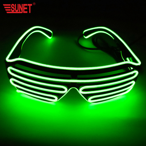 SUNJET New Product Colorful LED Shutter <strong>Glasses</strong> for <strong>Party</strong> Blinds <strong>Glasses</strong> Birthday <strong>Party</strong> Private Props Illuminated <strong>Glasses</strong> - Product Image 6