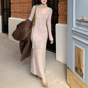 Nuovo Abito in Maglia per Donna, <span class=keywords><strong>un</strong></span> Outfit Autunnale e Invernale <span class=keywords><strong>di</strong></span> Alta Gamma per l'Inizio della Primavera - Product Image 2