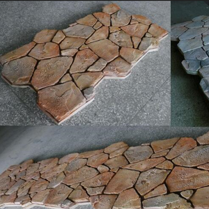 Premium Modern 3D Indoor Outdoor PU Faux Stone Panel de pared Classic Mushroom Rock con textura natural original para villas Hoteles - Product Image 2