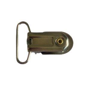 <span class=keywords><strong>Vendita</strong></span> diretta di nuovi prodotti da 25mm in metallo per bambini Pacifer Clip senza piombo con bretelle in metallo regolabile - Product Image 4