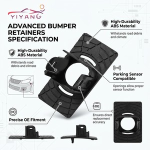Support de capteur de stationnement avant en plastique ABS pour capteur PDC, côté droit, pour <span class=keywords><strong>Honda</strong></span> <span class=keywords><strong>HRV</strong></span> 2023-2025 - Product Image 4