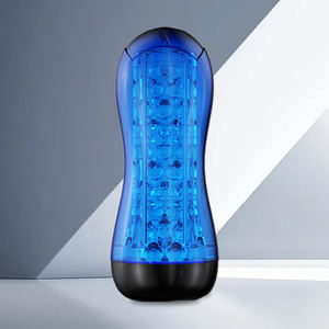 पुरुषों के आरामदायक डिल्डो व्यायाम पंप एक्सटेंडर मैनुअल घर्षण हस्तमैथुन उपकरण एब्स + टैप सामग्री ip7 वाटरप्रूफ त्वचा - Product Image 1