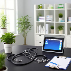 Großhandelspreis 7-Zoll-Touchscreen Drahtlose Gegensprechanlage Host Lora Erweiterungshalterung 01 Krankenhaus Pflegeheim Hotel Resort Zimmer - Product Image 6