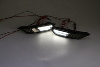 Ailead No Error Meilleur remplacement E-Mark CE ROHS SAE DOT LED clignotant marqueur latéral lentille fumée pour Nissan GTR R35
