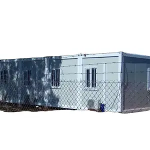 Good Fire Resistance Property Expandable Flat Pack Container House Luxury