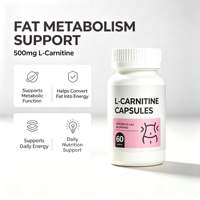 Cápsulas de Extracto Herbal de Marca Privada para Bajar de Peso, Píldoras de L-carnitina Herbal