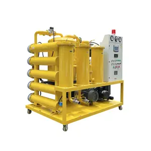 ZYD High Efficiency Two Stage Vacuum transformer oil filtration plant