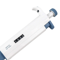 Micropipette de laboratoire numérique monocanal à bas prix, pipette mécanique à volume variable, pipettes à volume réglable
