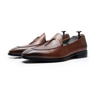 British and Korean style fashionable business formal leather <b>shoes</b>, breathable casual wedding <b>shoes</b> for men - Product Image 5